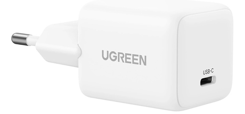 Ładowarka sieciowa Ugreen X513 30W GaN 1x USB-C - biała