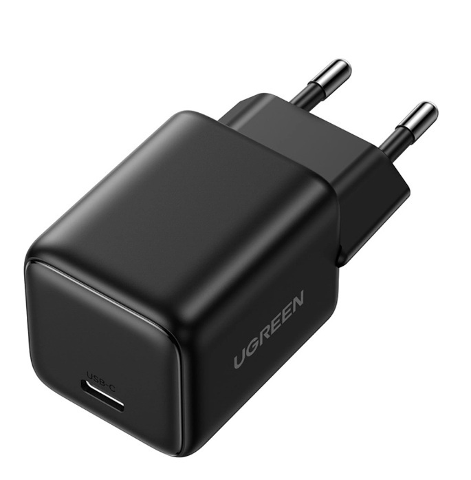 Ładowarka sieciowa Ugreen X513 30W GaN 1x USB-C + kabel USB-C 1m - czarna