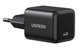 Miniatura zdjęcia: Ładowarka sieciowa Ugreen X513 30W GaN 1x USB-C + kabel USB-C 1m - czarna