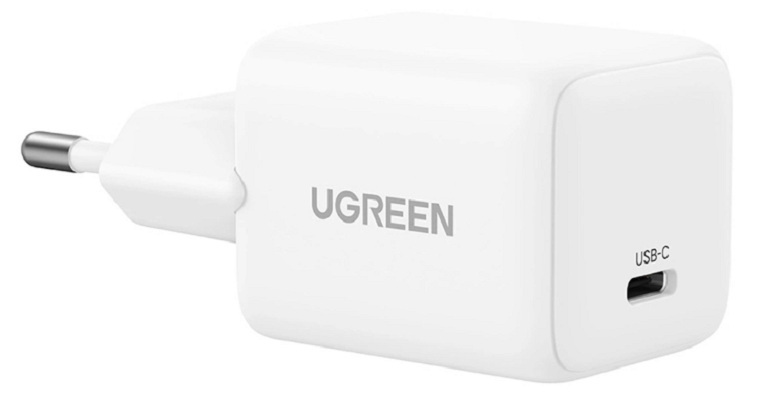 Ładowarka sieciowa Ugreen X512 20W GaN 1x USB-C - biała Ładowarka sieciowa Ugreen X512 20W GaN 1x USB-C - biała