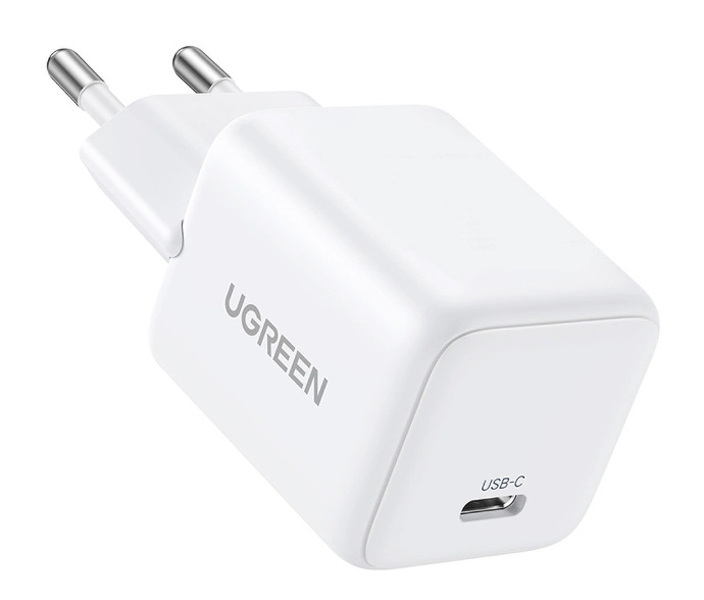 Zdjęcie produktu: Ładowarka sieciowa Ugreen X512 20W GaN 1x USB-C - biała Zdjęcie produktu: Ładowarka sieciowa Ugreen X512 20W GaN 1x USB-C - biała