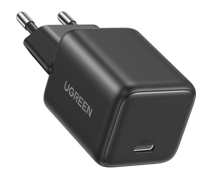 Zdjęcie produktu: Ładowarka sieciowa Ugreen X512 20W GaN 1x USB-C - czarna Zdjęcie produktu: Ładowarka sieciowa Ugreen X512 20W GaN 1x USB-C - czarna