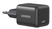 Miniatura zdjęcia: Ładowarka sieciowa Ugreen X512 20W GaN 1x USB-C - czarna Miniatura zdjęcia: Ładowarka sieciowa Ugreen X512 20W GaN 1x USB-C - czarna
