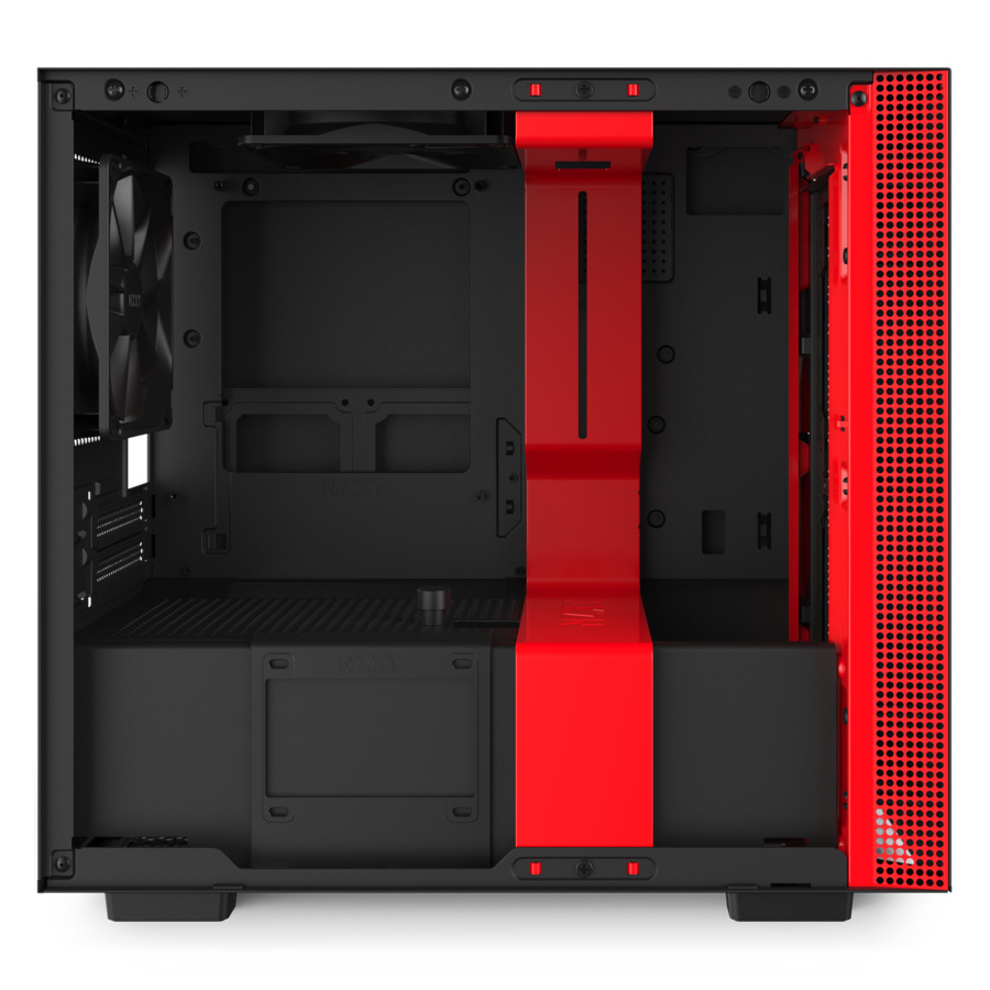 Obudowa do komputera NZXT H210i ITX czarno-czerwona z oknem egzemplarz ze zwrotu Obudowa do komputera NZXT H210i ITX czarno-czerwona z oknem egzemplarz ze zwrotu
