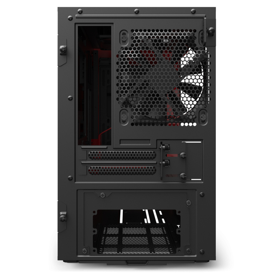Obudowa do komputera NZXT H210i ITX czarno-czerwona z oknem egzemplarz ze zwrotu Obudowa do komputera NZXT H210i ITX czarno-czerwona z oknem egzemplarz ze zwrotu