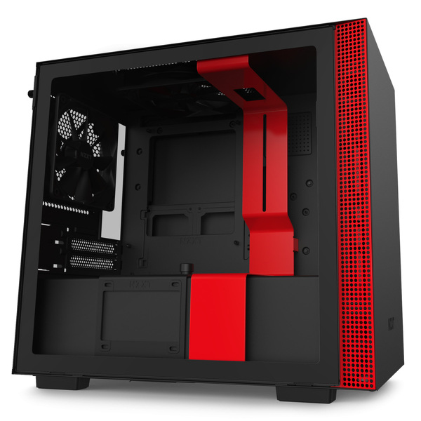 Zdjęcie produktu: Obudowa do komputera NZXT H210i ITX czarno-czerwona z oknem egzemplarz ze zwrotu Zdjęcie produktu: Obudowa do komputera NZXT H210i ITX czarno-czerwona z oknem egzemplarz ze zwrotu