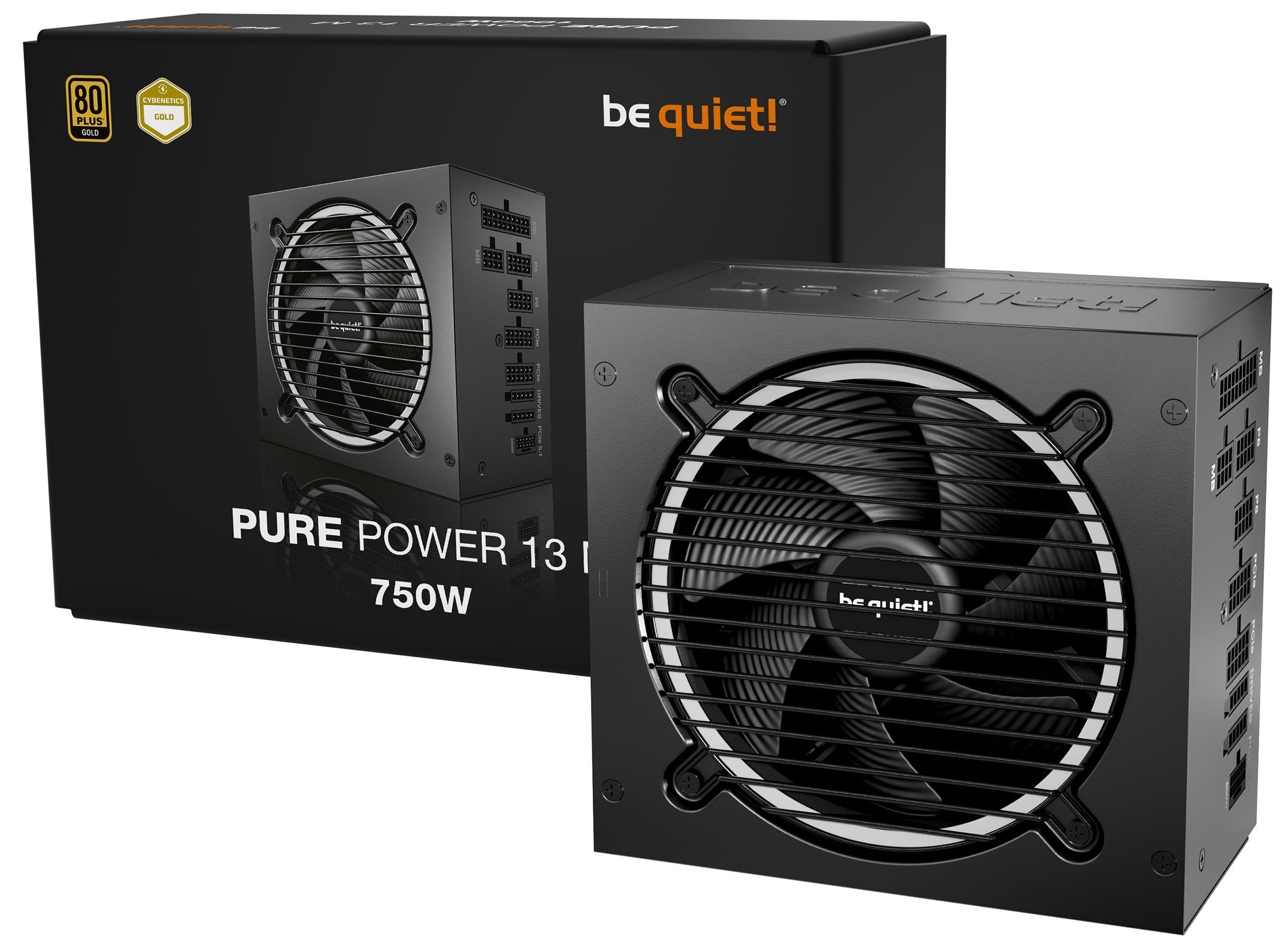 Zasilacz be quiet! Pure Power 13 M 750W Gold ATX 3.1 (BP026EU)