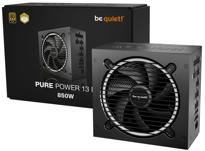 Zdjęcie produktu: Zasilacz be quiet! Pure Power 13 M 850W Gold ATX 3.1 (BP027EU) Zdjęcie produktu: Zasilacz be quiet! Pure Power 13 M 850W Gold ATX 3.1 (BP027EU)