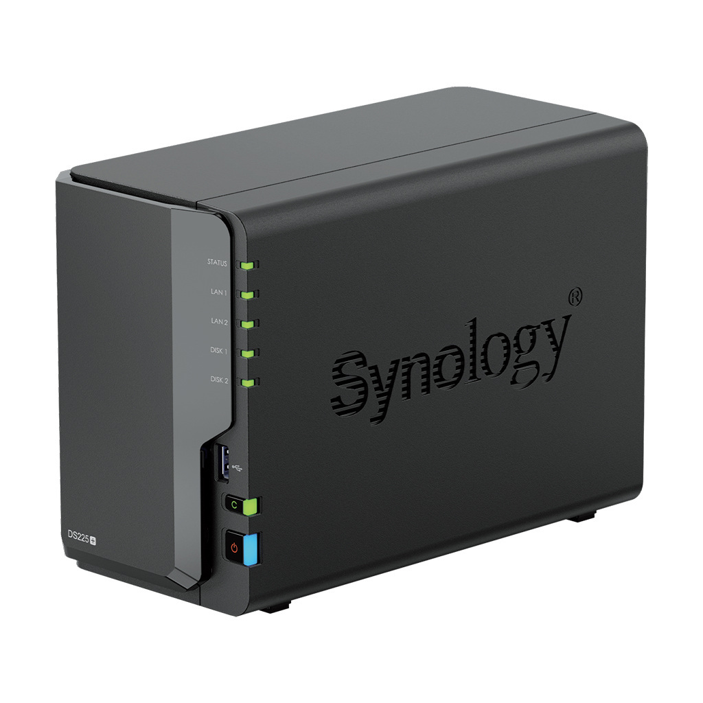 Synology DS225+ 2-bay Intel Celeron J4125 2GB 1x2.GbE