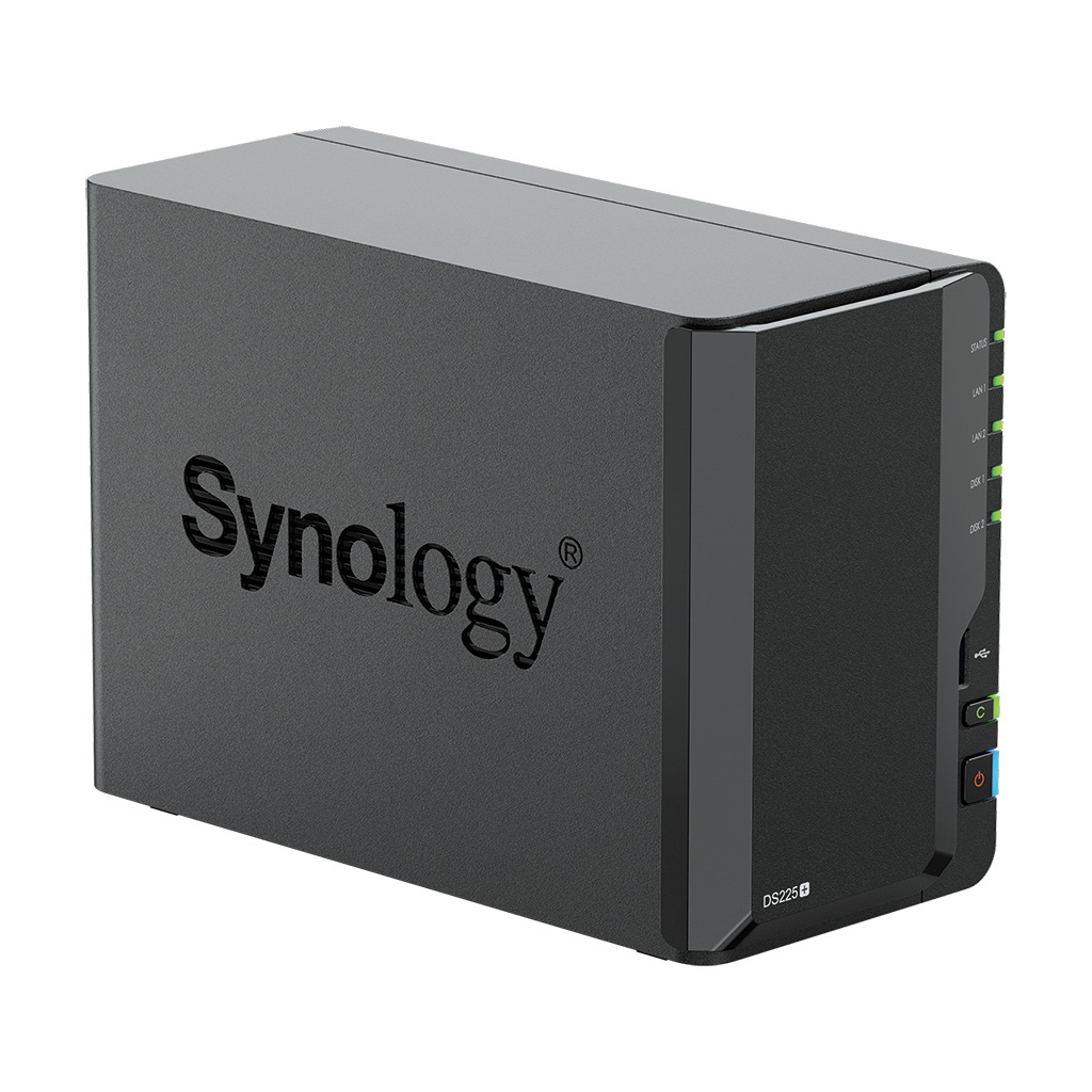Synology DS225+ 2-bay Intel Celeron J4125 2GB 1x2.GbE