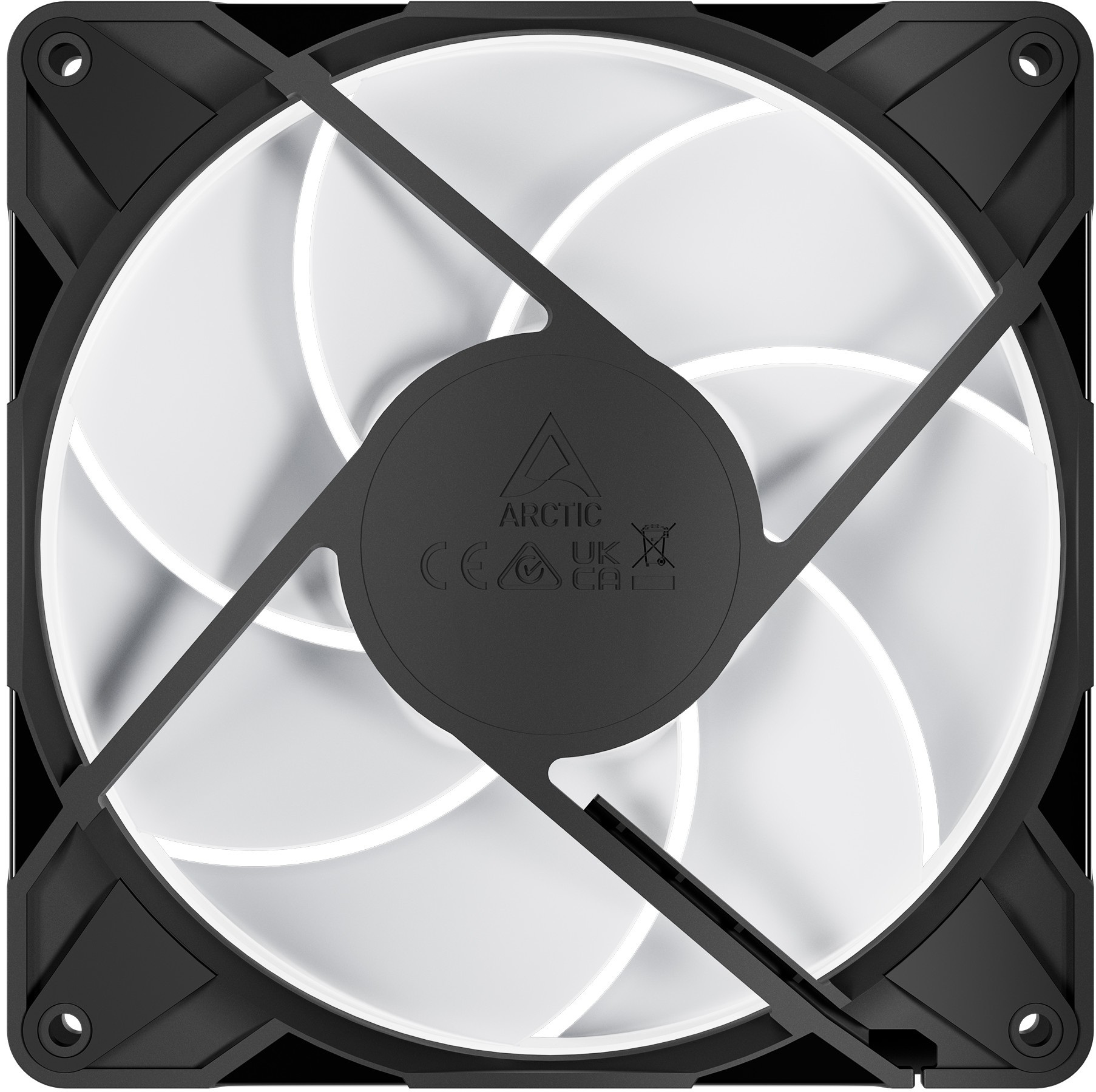 Wentylator Arctic P14 Pro ARGB PWM PST Black 140mm, zestaw 3szt (ACFAN00320A)