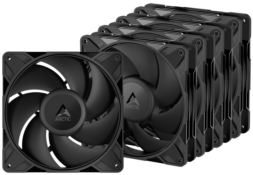 Zdjęcie produktu: Wentylator Arctic P14 Pro PWM PST Black 140mm, zestaw 5szt (ACFAN00319A)
