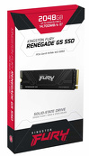 Miniatura zdjęcia: Dysk Kingston SSD Renegade G5 2TB M.2 PCIe NVMe Gen5 SFYR2S/2T0