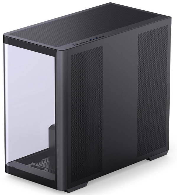 Zdjęcie produktu: Obudowa do komputera Jonsbo D300 Black, zakrzywione hartowane szkło