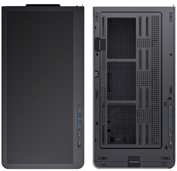 Zdjęcie produktu: Obudowa do komputera Jonsbo D300 Black, zakrzywione hartowane szkło