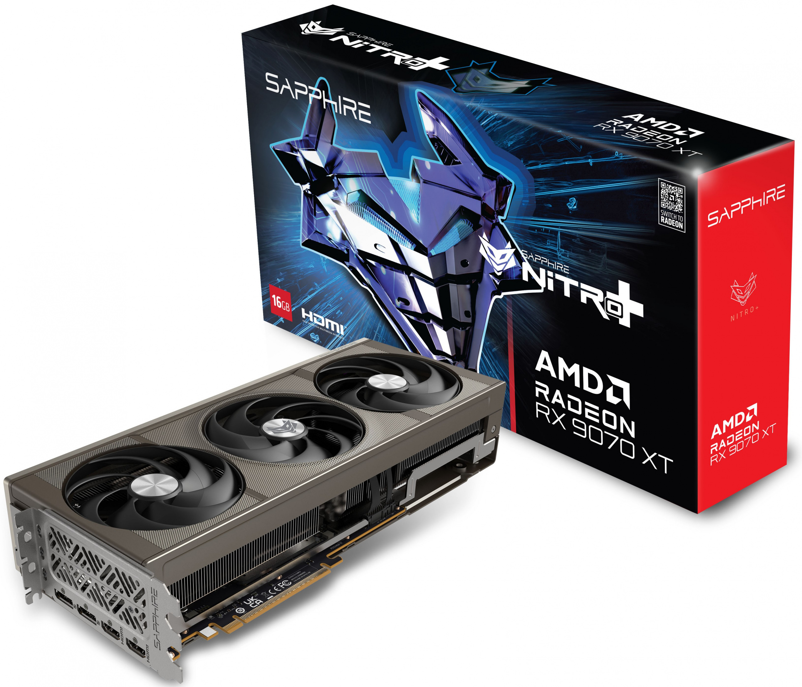 Sapphire Radeon RX 9070 XT NITRO+ 16GB PCI-E GDDR6 (11348-01-20G) Sapphire Radeon RX 9070 XT NITRO+ 16GB PCI-E GDDR6 (11348-01-20G)