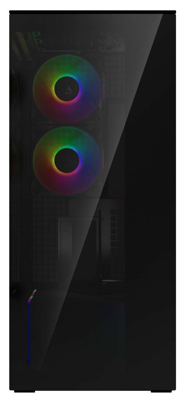 Zdjęcie produktu: Obudowa Arctic Xtender Black VG Dark TG Window pionowe mocowanie GPU (ACPCC00016A)