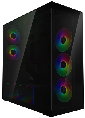 Miniatura produktu: Obudowa Arctic Xtender Black VG Dark TG Window pionowe mocowanie GPU (ACPCC00016A)