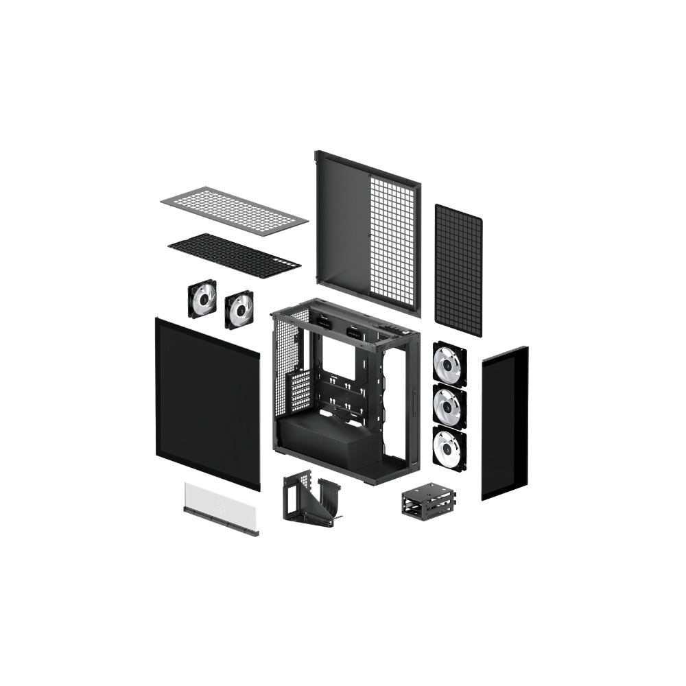 Obudowa Arctic Xtender Mirror TG Window bez pionowego mocowania GPU (ACPCC00018A)