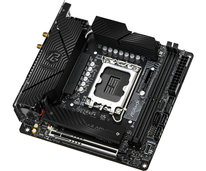 Zdjęcie produktu: Płyta główna ASRock B760I LIGHTNING WIFI DDR5 LGA1700 Zdjęcie produktu: Płyta główna ASRock B760I LIGHTNING WIFI DDR5 LGA1700