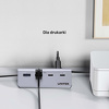 Miniatura zdjęcia: HUB alumininiowy USB-A/USB-C z 4 portami 5Gbp Unitek