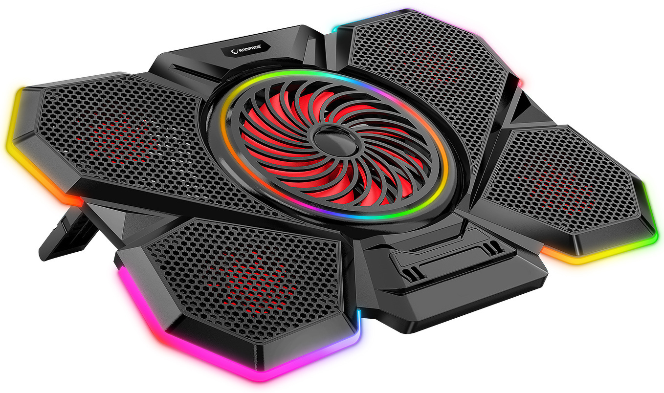 Podstawka chłodząca pod laptopa Rampage 9-17