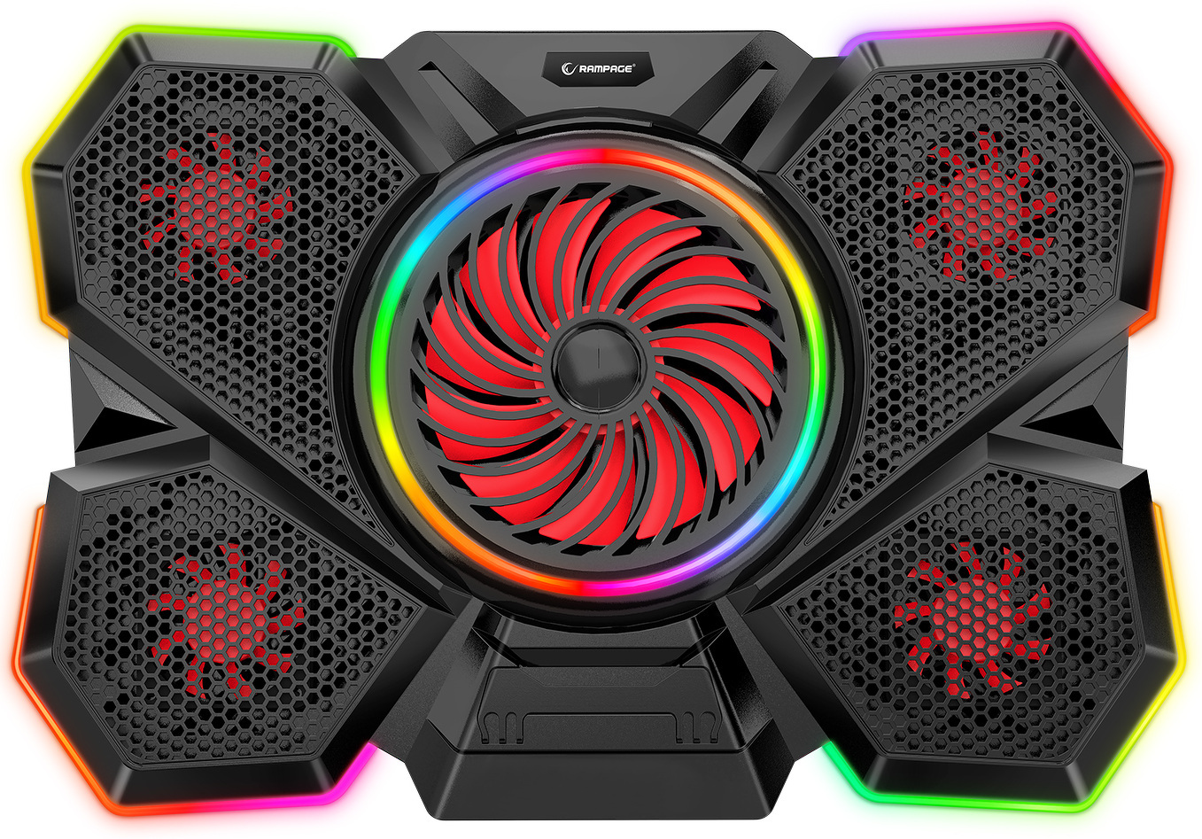 Podstawka chłodząca pod laptopa Rampage 9-17