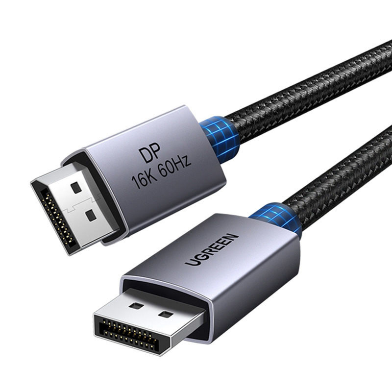 Kabel DisplayPort do DisplayPort 2.1 UGREEN DP131 16K@60Hz, 8K@240Hz - 1m (55567)