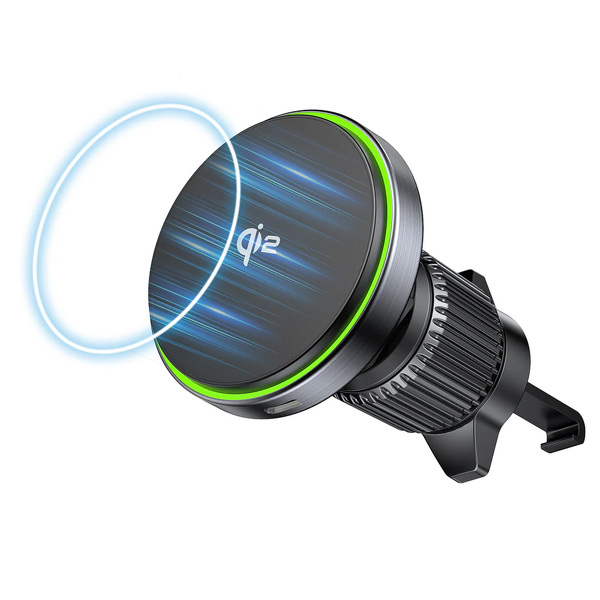 Zdjęcie produktu: Ładowarka samochodowa bezprzewodowa magnetyczna Unitek 38W,  Qi2