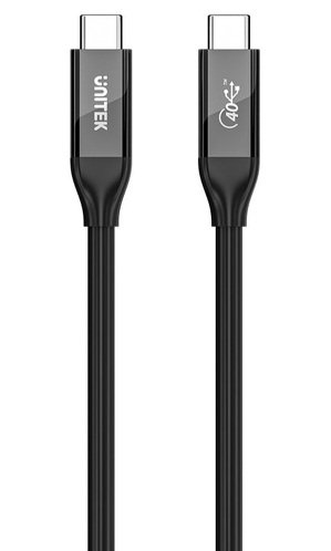 Miniatura produktu: Przewód ładujący USB Typ-C do USB Typ-C Unitek USB4 PD 100W 40 Gbps 8K 2 m
