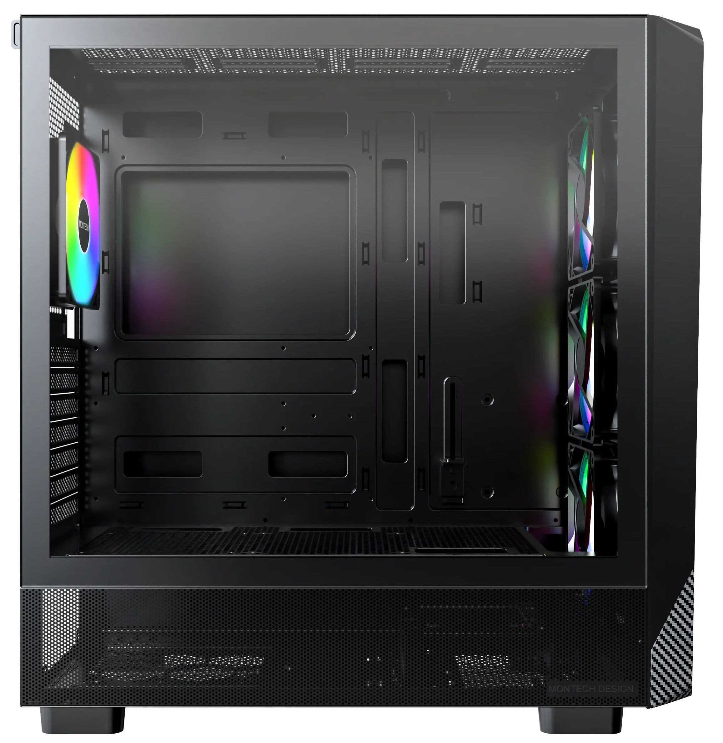 Obudowa do komputera Montech X5 Glass Black