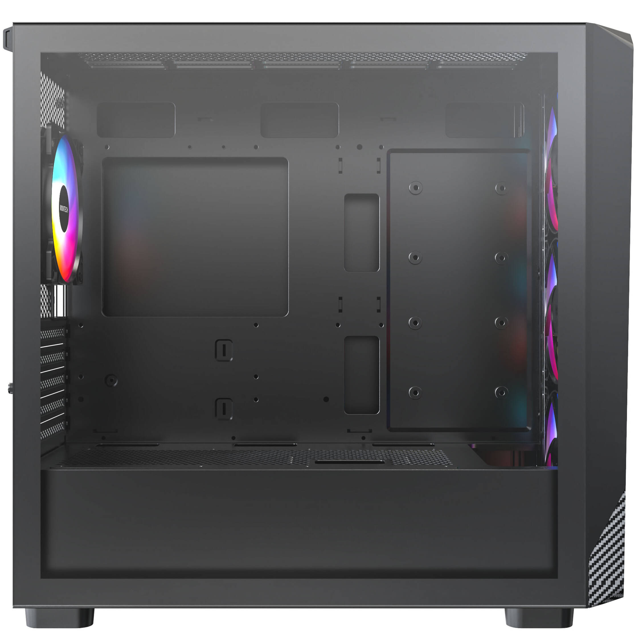 Obudowa do komputera Montech X5M Glass MicroATX Black