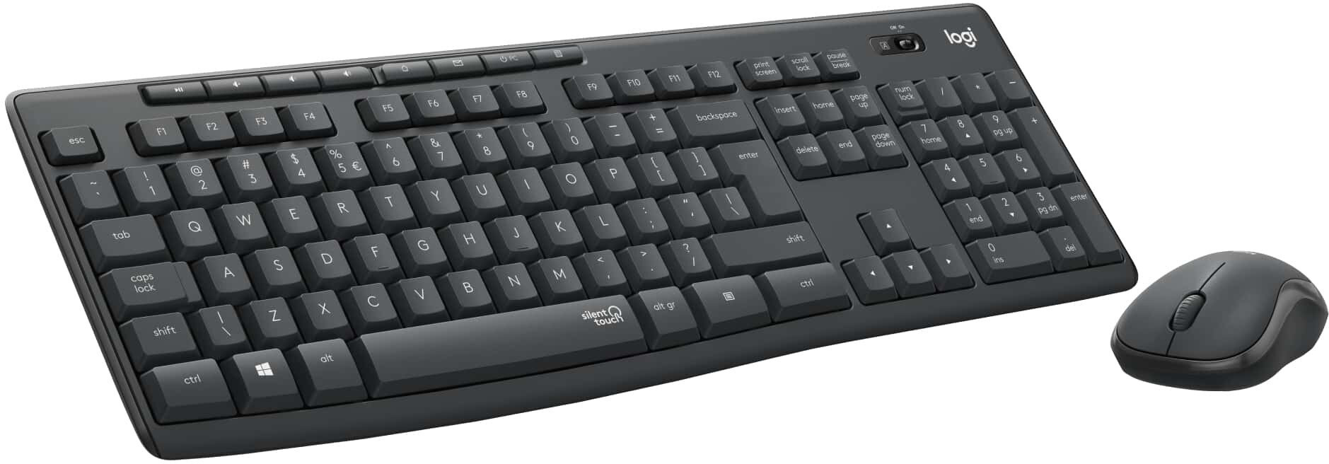 Logitech 920-009800 Zestaw Wireless Combo grafit MK295