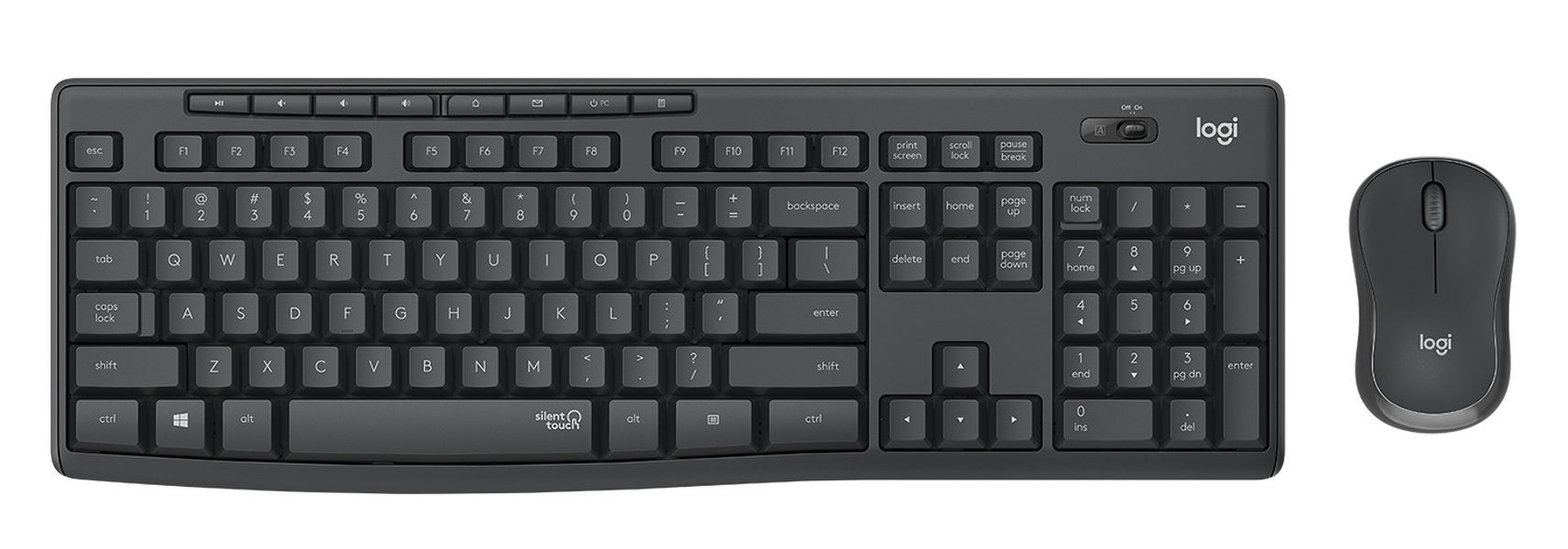 Zdjęcie produktu: Logitech 920-009800 Zestaw Wireless Combo grafit MK295