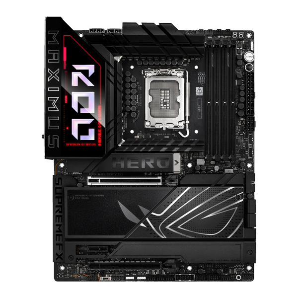 Zdjęcie produktu: Płyta główna ASUS ROG MAXIMUS Z890 HERO WIFI DDR5 LGA1851 Zdjęcie produktu: Płyta główna ASUS ROG MAXIMUS Z890 HERO WIFI DDR5 LGA1851