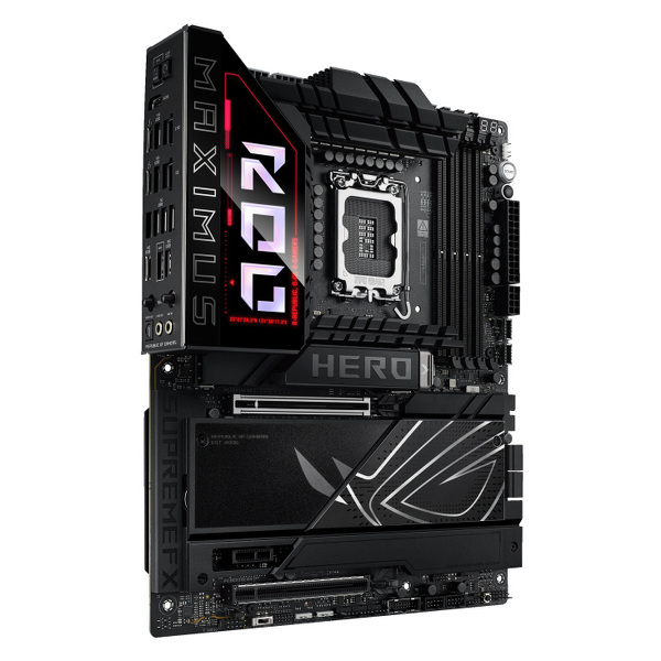 Zdjęcie produktu: Płyta główna ASUS ROG MAXIMUS Z890 HERO WIFI DDR5 LGA1851 Zdjęcie produktu: Płyta główna ASUS ROG MAXIMUS Z890 HERO WIFI DDR5 LGA1851