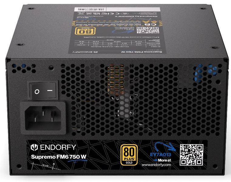 Zdjęcie produktu: Zasilacz Endorfy Supremo FM6 ATX 3.1 PCIe 5.1 750W (EY7A012)