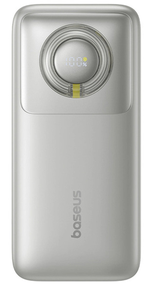 Miniatura produktu: Powerbank Baseus Free2Pull 20000mAh 65W ze zwijanym kablem USB-C - szary