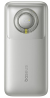 Powerbank Baseus Free2Pull 20000mAh 65W ze zwijanym kablem USB-C - szary