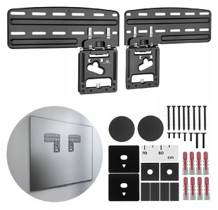 Miniatura produktu: Uchwyt do telewizora Maclean, kompatybilny z telewizorami Samsung QLED, 43"-85", max. 60kg, MC-806 N