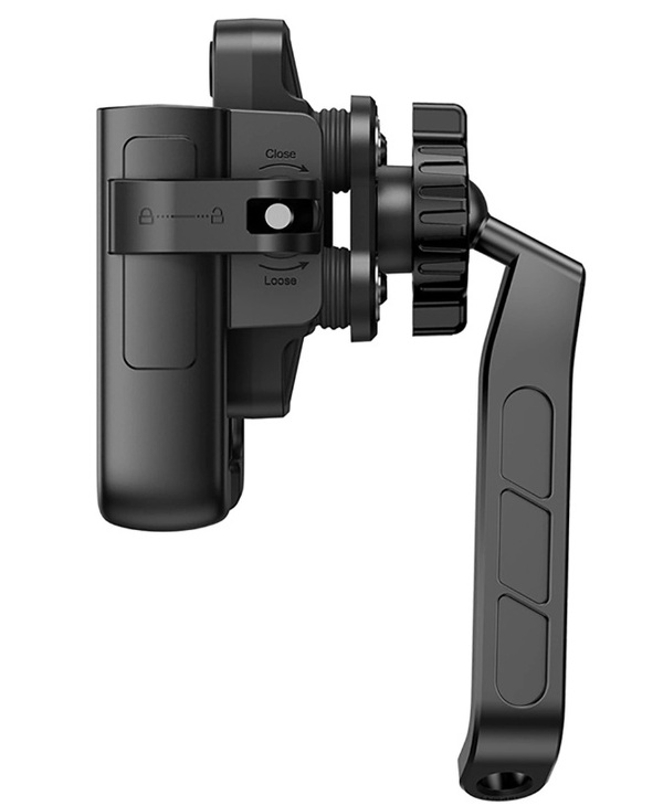 Zdjęcie produktu: Uchwyt motocyklowy na telefon Baseus GoTrip do lusterka, z amortyzacją ' czarny