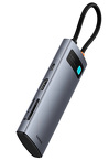 Miniatura zdjęcia: Hub USB-C Baseus Metal Gleam 7w1 HDMI 4K 60Hz / 3x USB 3.0