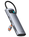 Miniatura zdjęcia: Hub USB-C Baseus Metal Gleam 7w1 HDMI 4K 60Hz / 3x USB 3.0