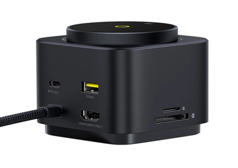 Hub USB-C 7w1 Baseus MagPro Series II z MagSafe 15W