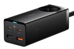 Miniatura zdjęcia: Stacja ładująca Baseus GaN3 Pro 65W EU, 2x USB-C, 2x USB-A