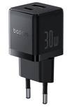 Ładowarka sieciowa Baseus Palm 30W USB-C USB-A - czarna