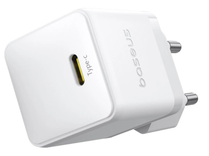 Baseus Palm 1C 20W z kablem Baseus Mini 1m biała