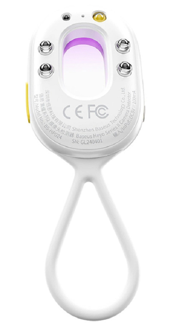 Zdjęcie produktu: Wykrywacz ukrytych kamer Baseus Heyo Series II z alarmem WH