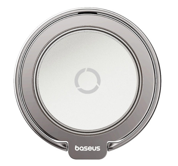 Ring magnetyczny Baseus MagPro II z funkcją podstawki - tytanowy