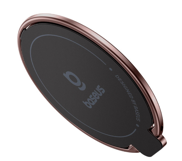 Ring magnetyczny Baseus MagPro II z funkcją podstawki - czerwonozłoty